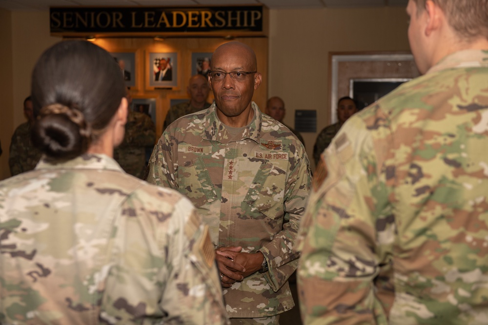 Air Force Chief of Staff Gen. CQ Brown, Jr. visit to Offutt AFB