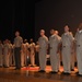 Navy Chief Petty Officer (selects) are pinned at Chief Pinning Ceremony