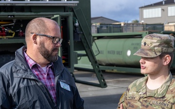 Members of Bethel School District Visit 555th Engineer Brigade