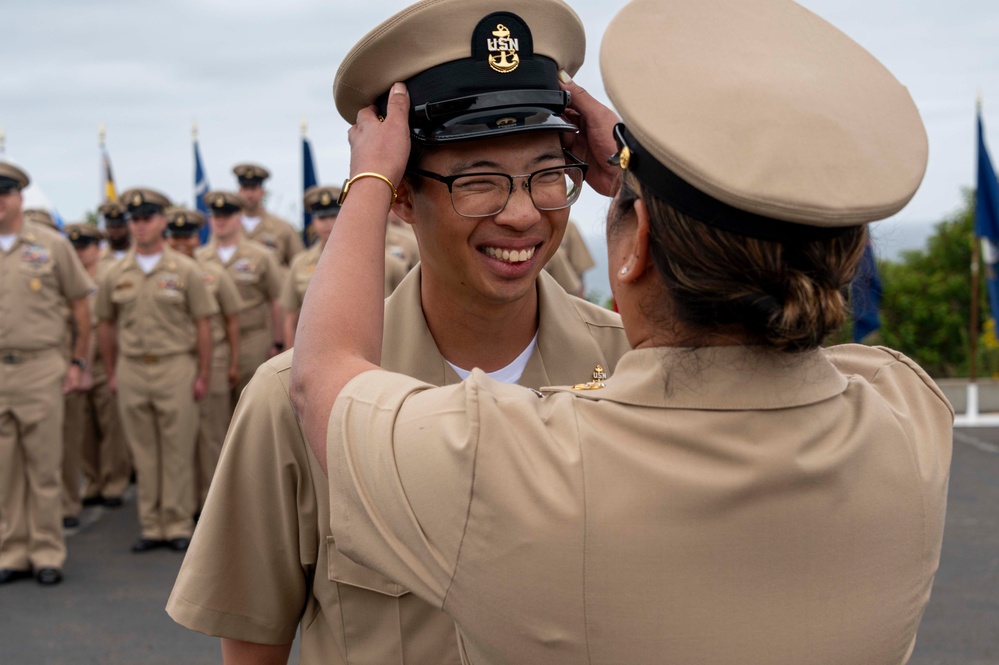 Chief pinning ceremony