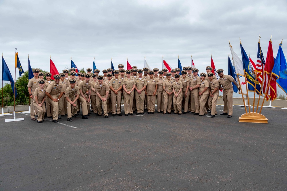 C3F Chief pinning ceremony