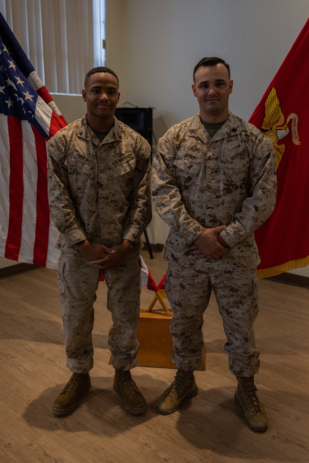 ASYMCA honors MCAGCC Service Members of the Quarter
