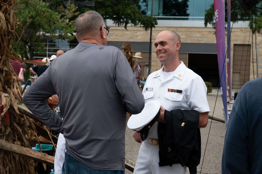 U.S. Navy Band Country Current at World of Bluegrass festival