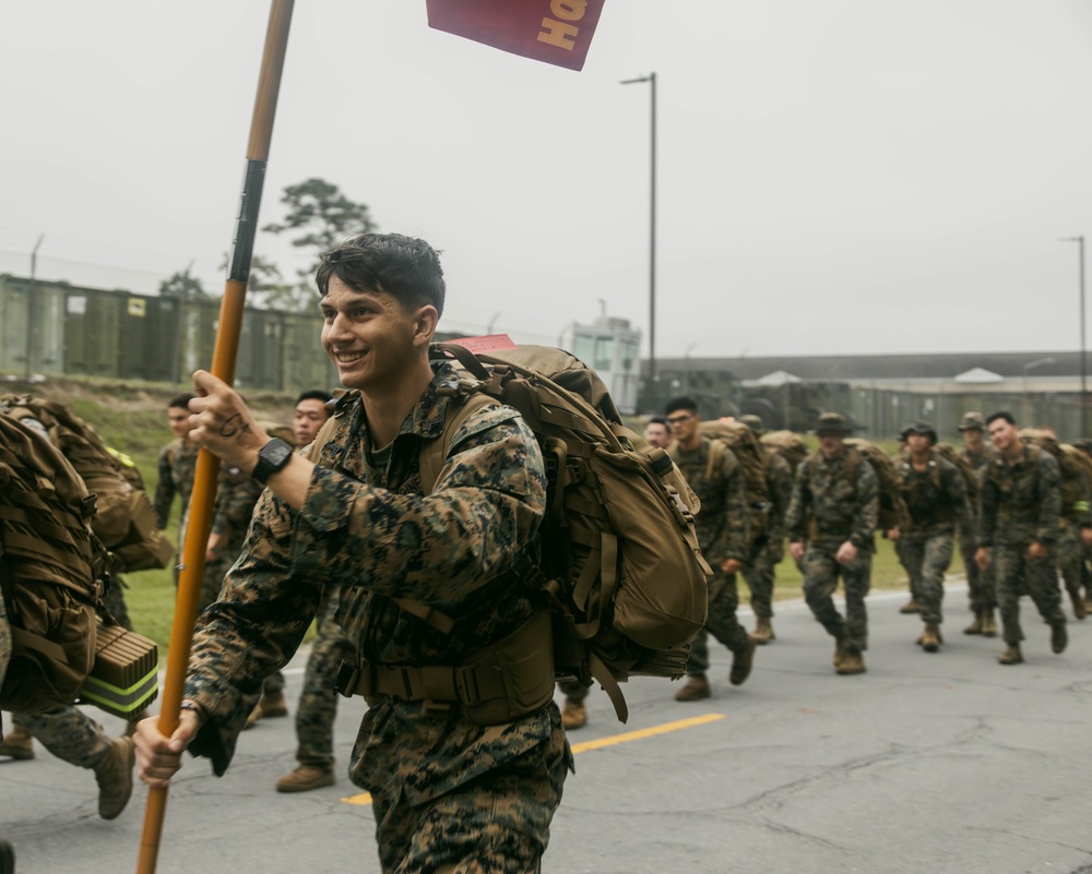 Headquarters Company Hike
