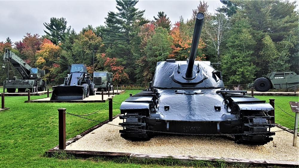 Fort McCoy’s Equipment Park offers place to see history, fall colors during October