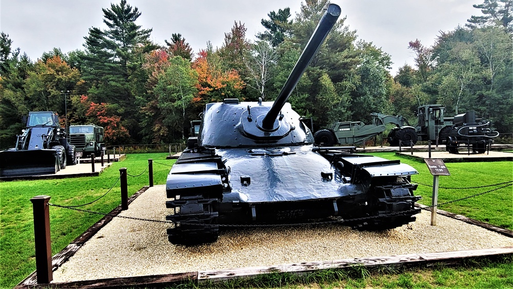 Fort McCoy’s Equipment Park offers place to see history, fall colors during October