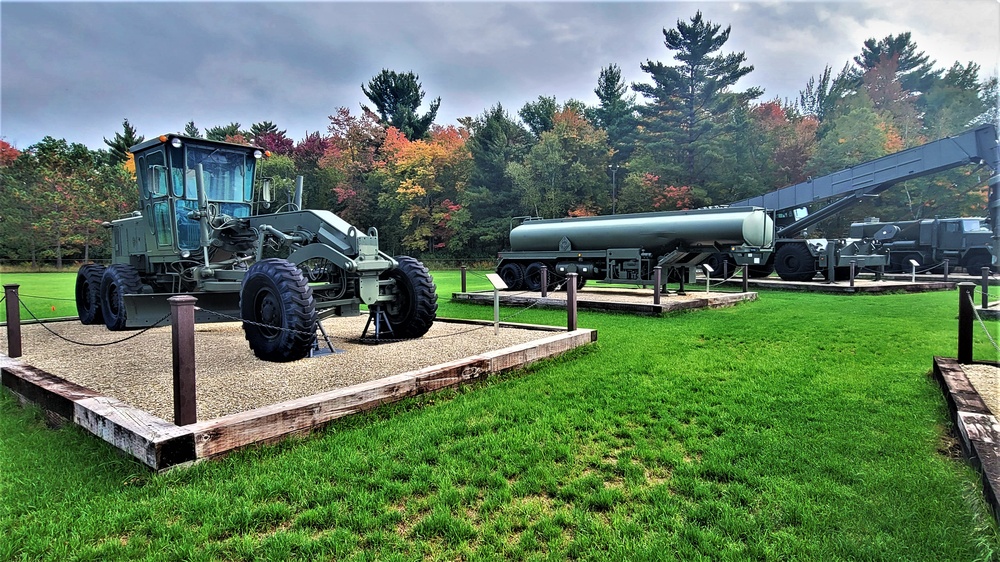 Fort McCoy’s Equipment Park offers place to see history, fall colors during October