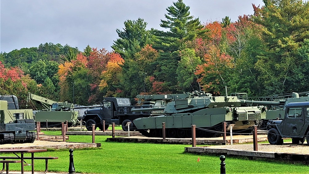 Fort McCoy’s Equipment Park offers place to see history, fall colors during October