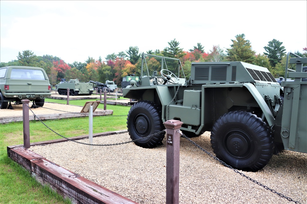 Fort McCoy’s Equipment Park offers place to see history, fall colors during October