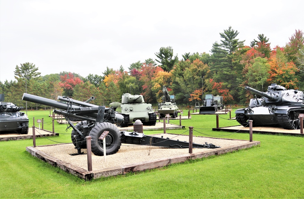 Fort McCoy’s Equipment Park offers place to see history, fall colors during October