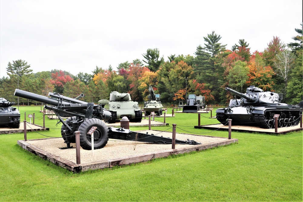 Fort McCoy’s Equipment Park offers place to see history, fall colors during October