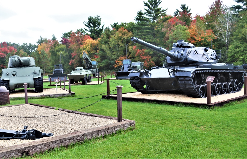 Fort McCoy’s Equipment Park offers place to see history, fall colors during October