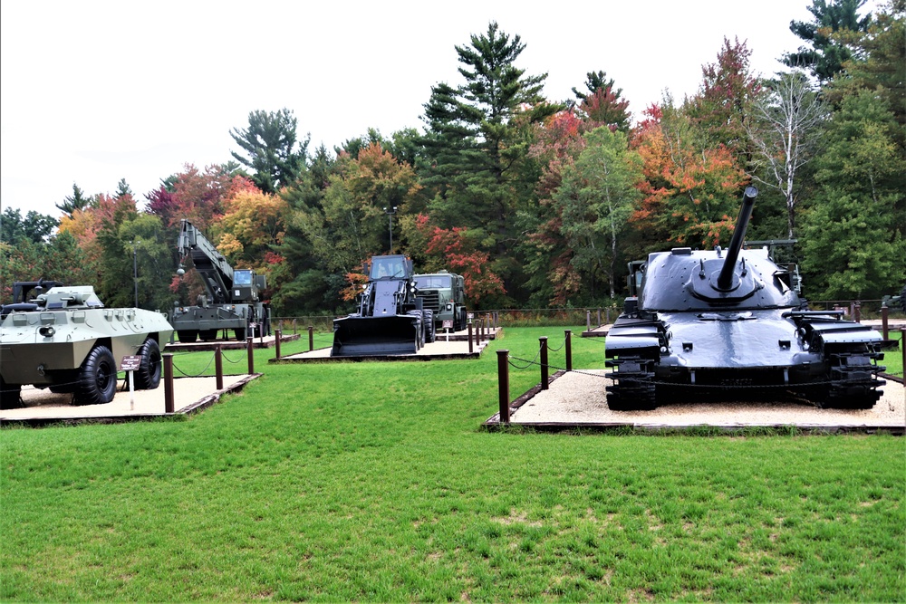 Fort McCoy’s Equipment Park offers place to see history, fall colors during October