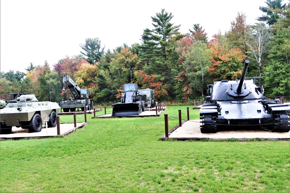 Fort McCoy’s Equipment Park offers place to see history, fall colors during October