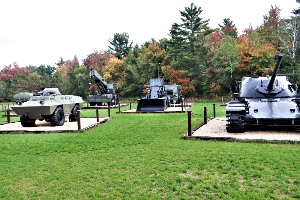 Fort McCoy’s Equipment Park offers place to see history, fall colors during October