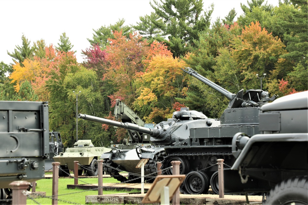 Fort McCoy’s Equipment Park offers place to see history, fall colors during October