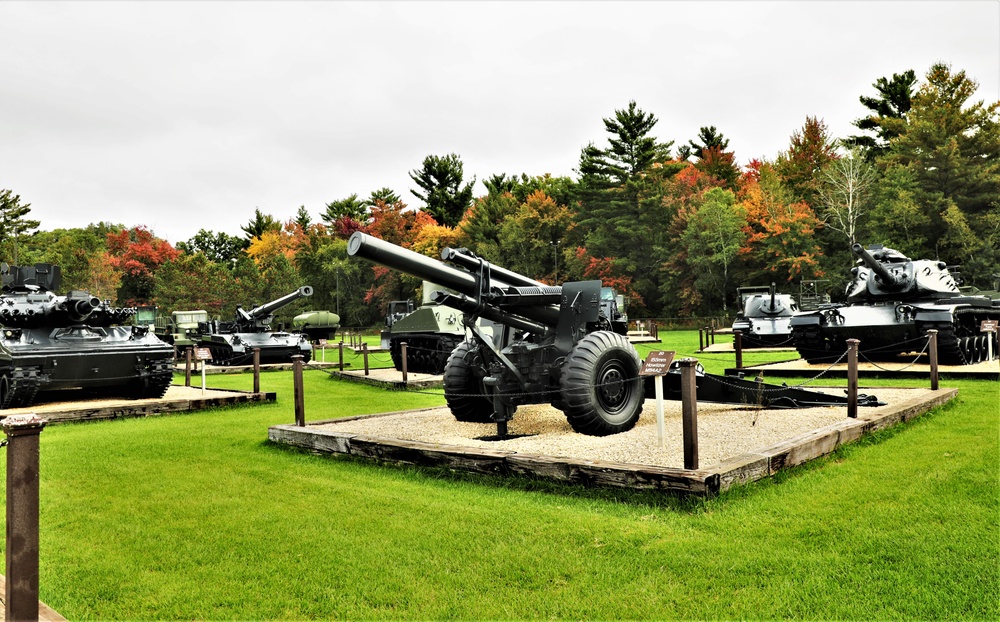 Fort McCoy’s Equipment Park offers place to see history, fall colors during October