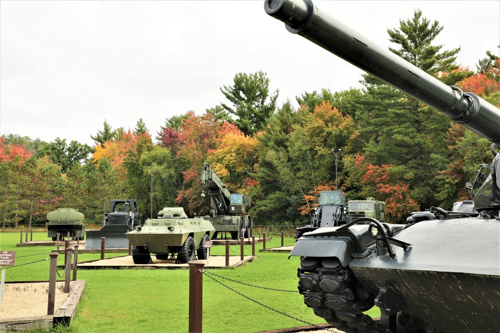 Fort McCoy’s Equipment Park offers place to see history, fall colors during October