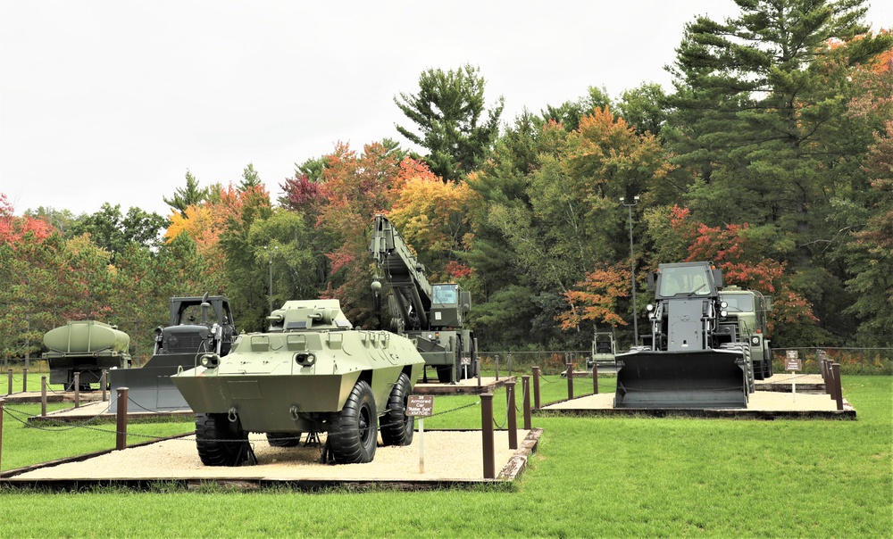 Fort McCoy’s Equipment Park offers place to see history, fall colors during October