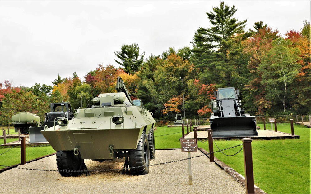 Fort McCoy’s Equipment Park offers place to see history, fall colors during October