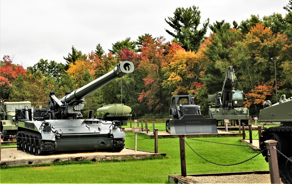 Fort McCoy’s Equipment Park offers place to see history, fall colors during October