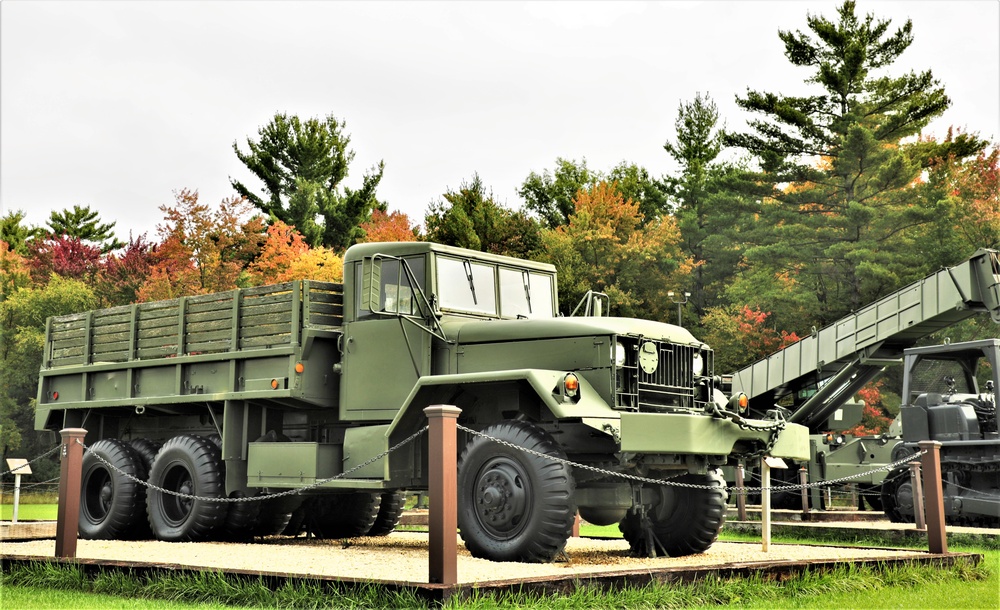 Fort McCoy’s Equipment Park offers place to see history, fall colors during October