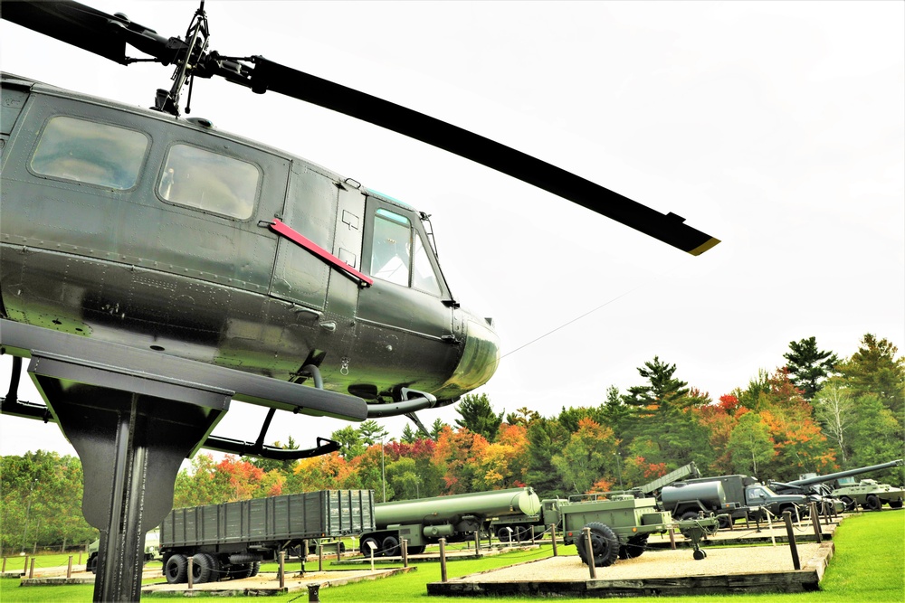 Fort McCoy’s Equipment Park offers place to see history, fall colors during October