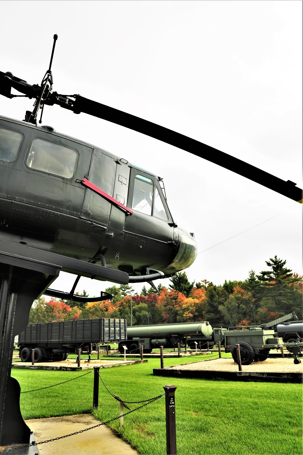 Fort McCoy’s Equipment Park offers place to see history, fall colors during October