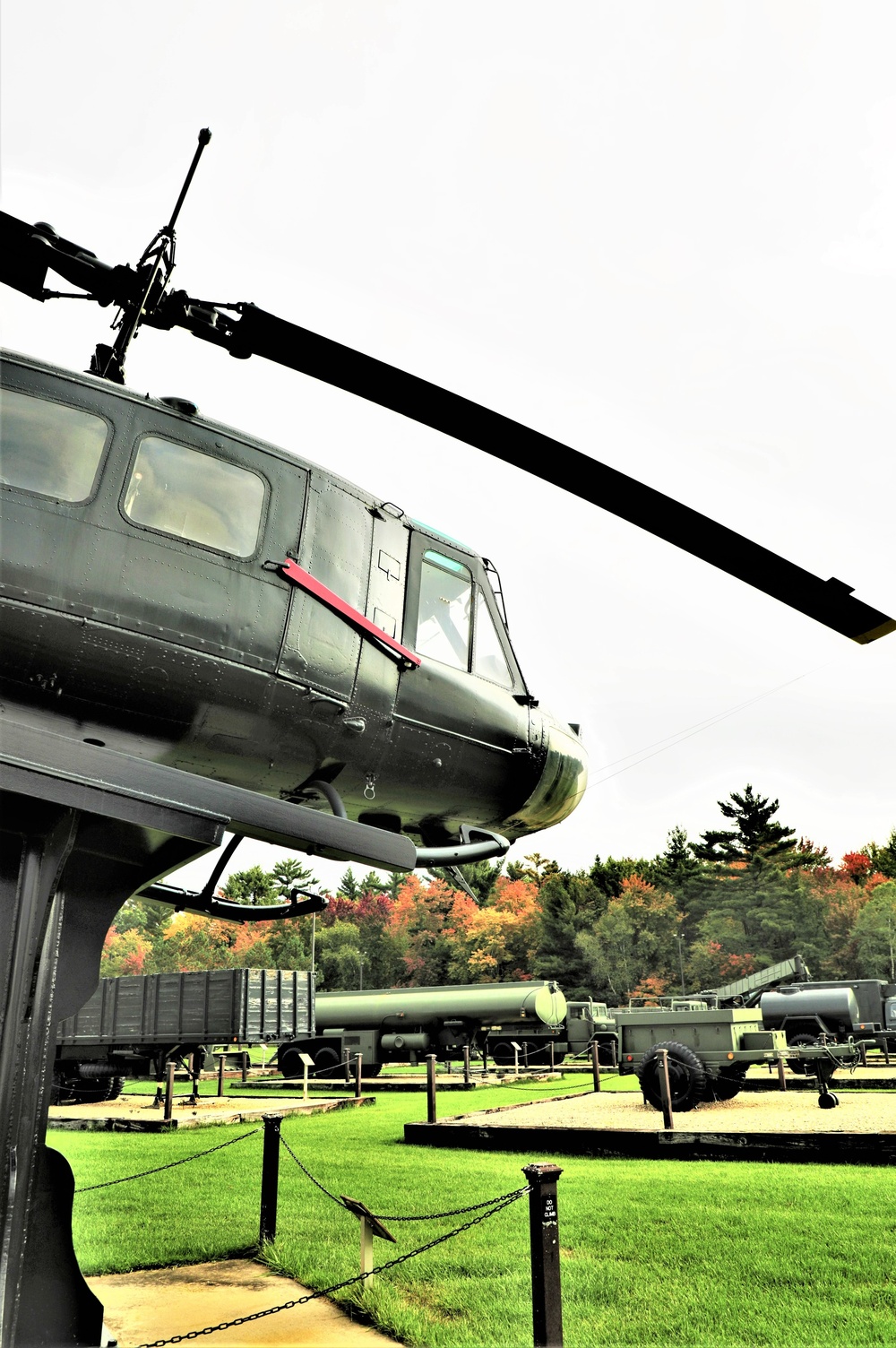 Fort McCoy’s Equipment Park offers place to see history, fall colors during October