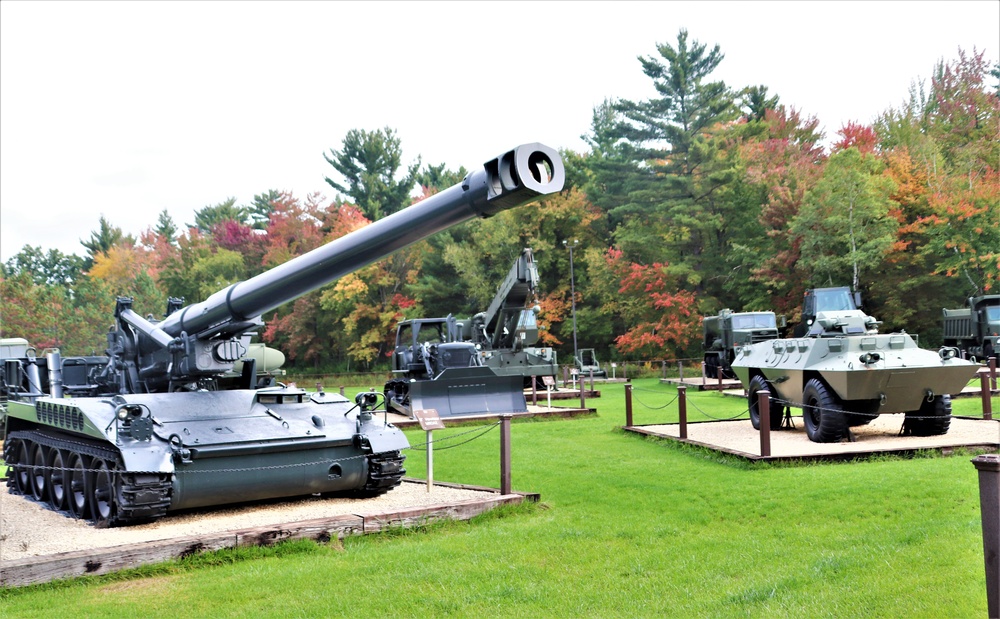 Fort McCoy’s Equipment Park offers place to see history, fall colors during October