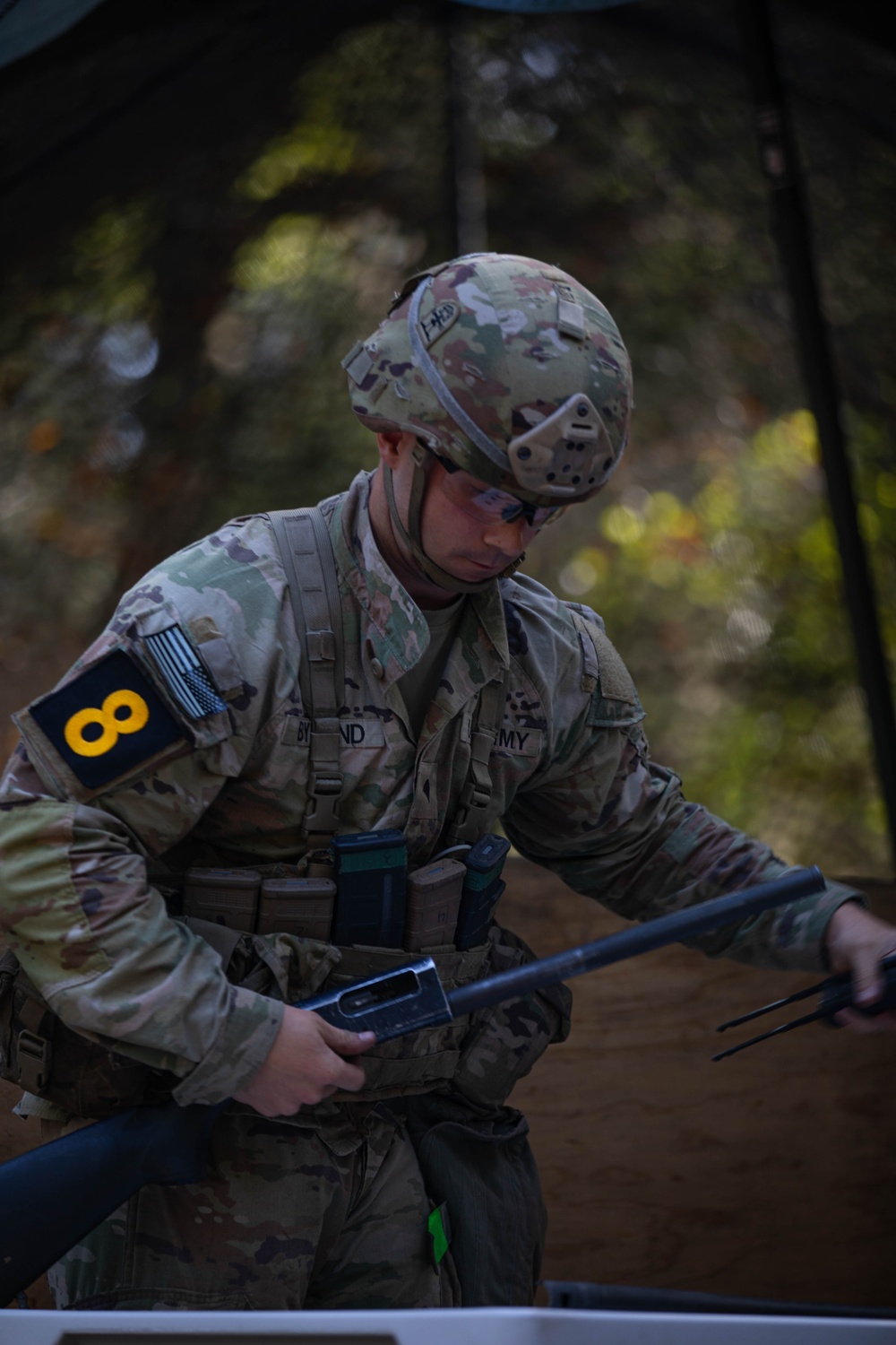 U.S. Army Best Squad Competition - E3B Weapons Lanes