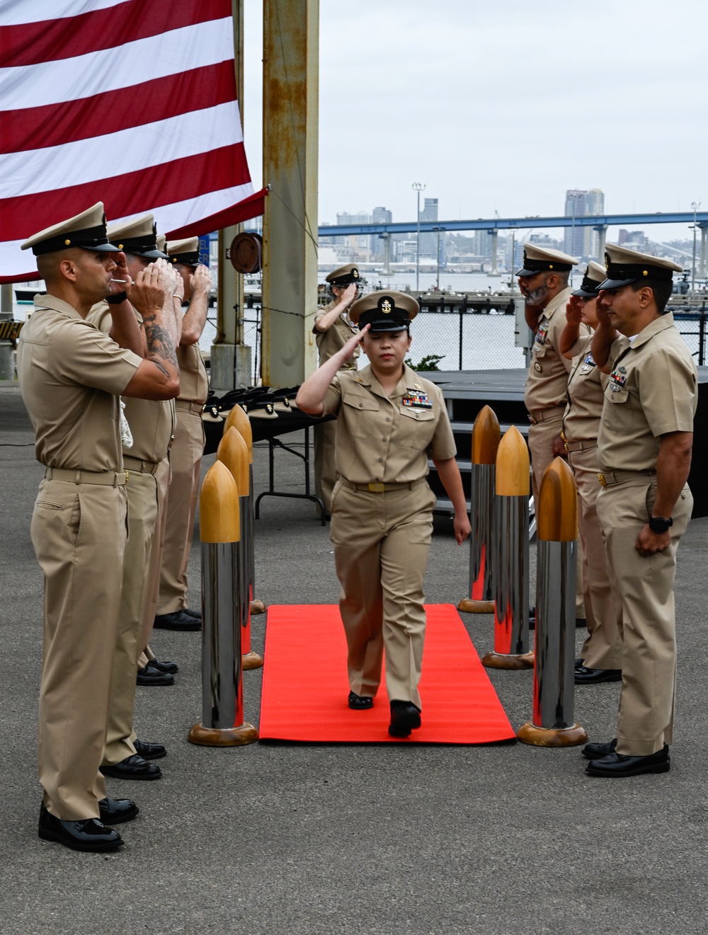 EOD Group One Pins New Chief Petty Officers