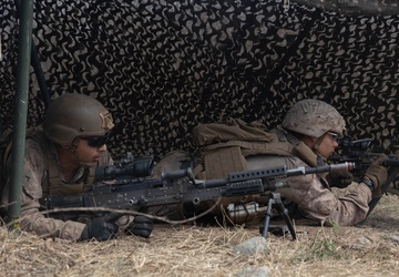 11th Marine Regiment maintains security during Fall FIREX 23