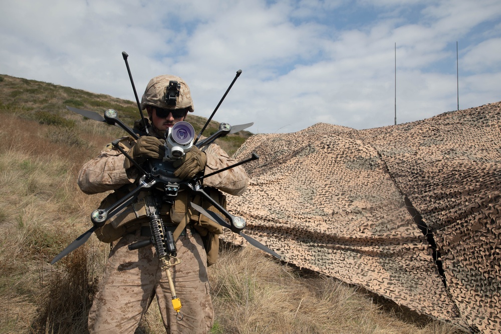 11th Marine Regiment maintains security during Fall FIREX 23