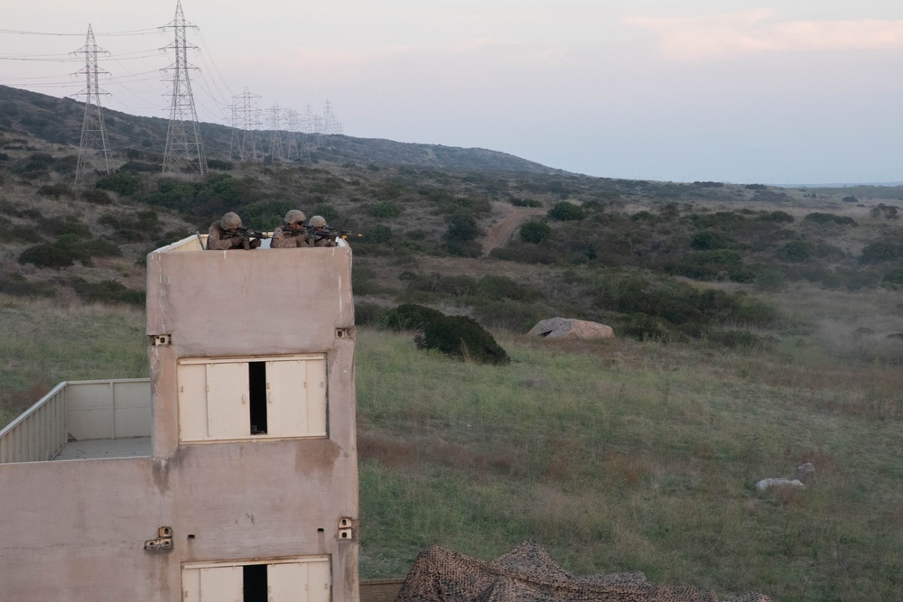 11th Marine Regiment maintains security during Fall FIREX 23