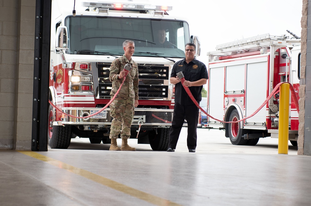 Tyndall celebrates the opening of four new fire facilities