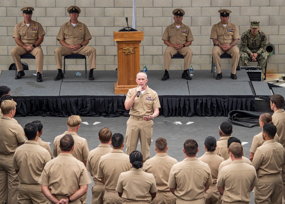 Naval Special Warfare Center Chief Pinning Ceremony