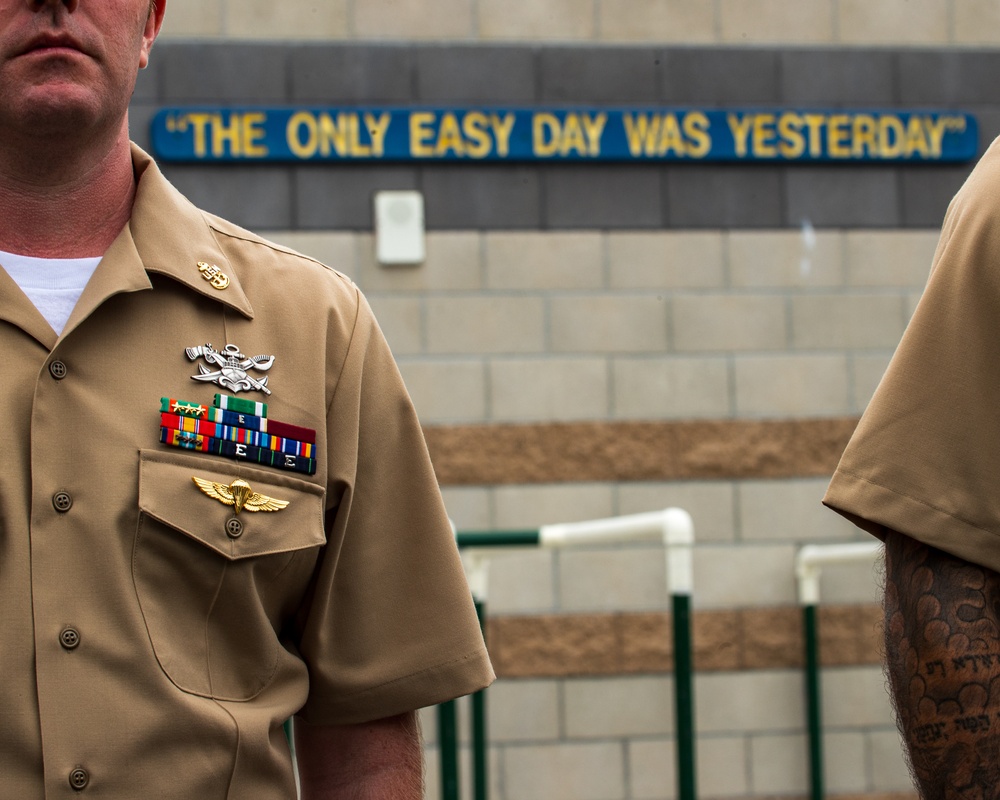 Naval Special Warfare Center Chief Pinning Ceremony