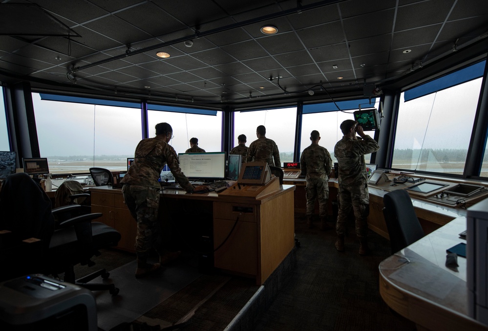 From guiding aircraft on the ground to in the air, 62d OSS ATC projects power around the globe