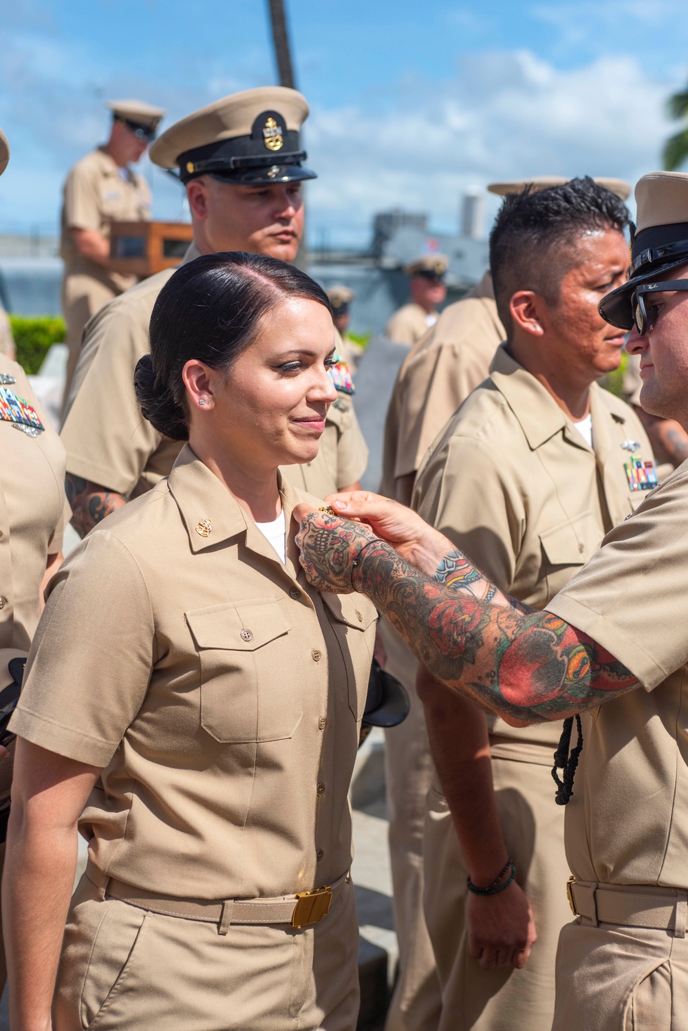 Pacific Submarine Force Chief pinning ceremony