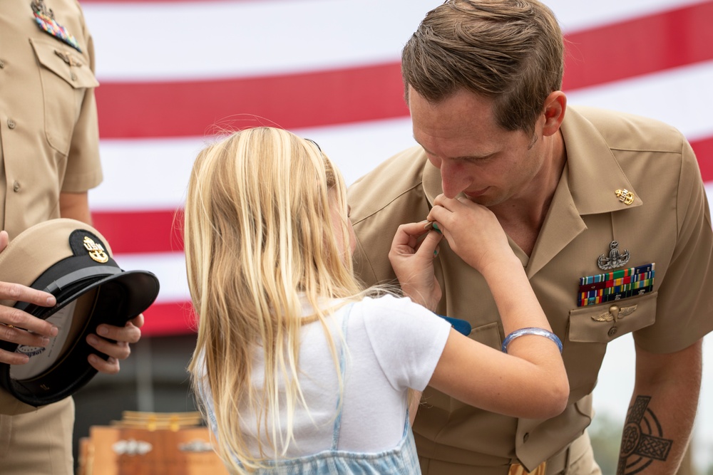 EODGRU-1 Chief Petty Officer Pinning 2023
