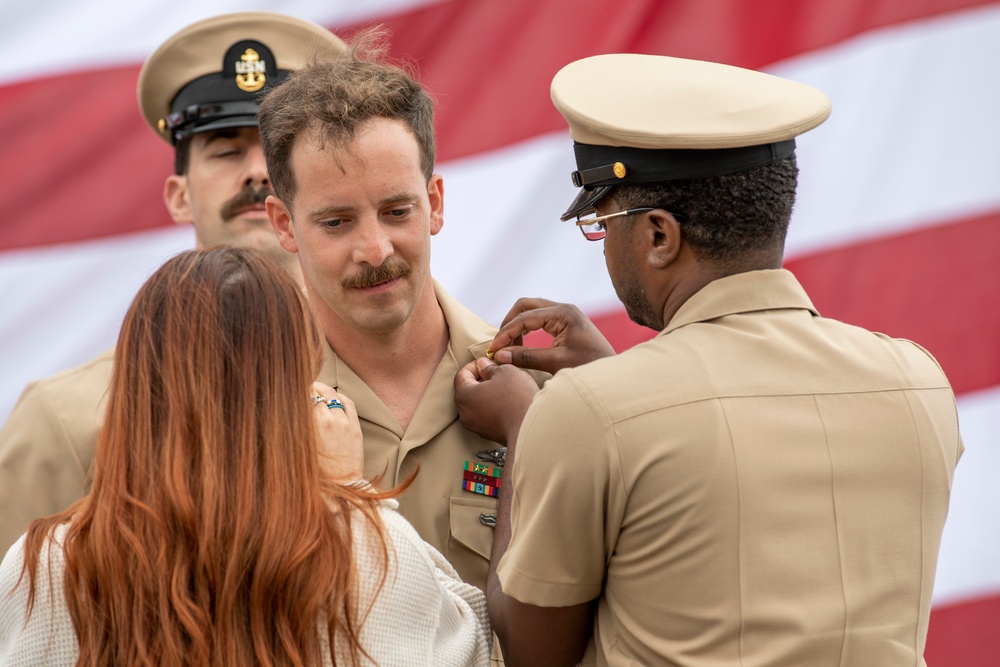 EODGRU-1 Chief Petty Officer Pinning 2023