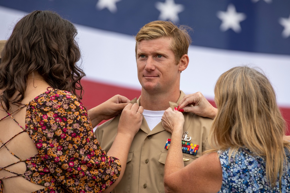 EODGRU-1 Chief Petty Officer Pinning 2023