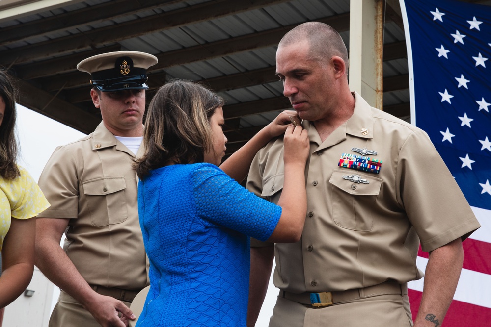 EODGRU1 Chief Petty Officer Pinning Ceremony