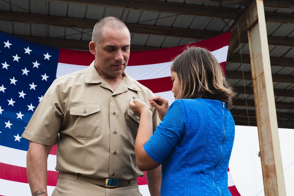 EODGRU1 Chief Petty Officer Pinning Ceremony