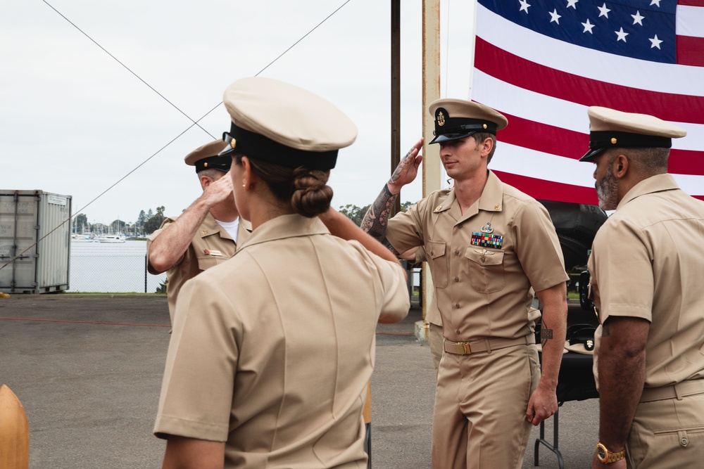 EODGRU1 Chief Petty Officer Pinning Ceremony