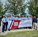 USCGC Myrtle Hazard crew marches in Saipan independence parade