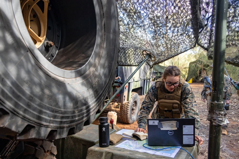 Bravo Company Participates in the Force Design Integration Exercise 2023