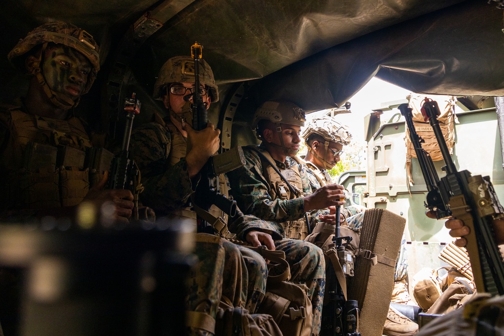 Bravo Company Participates in the Force Design Integration Exercise 2023