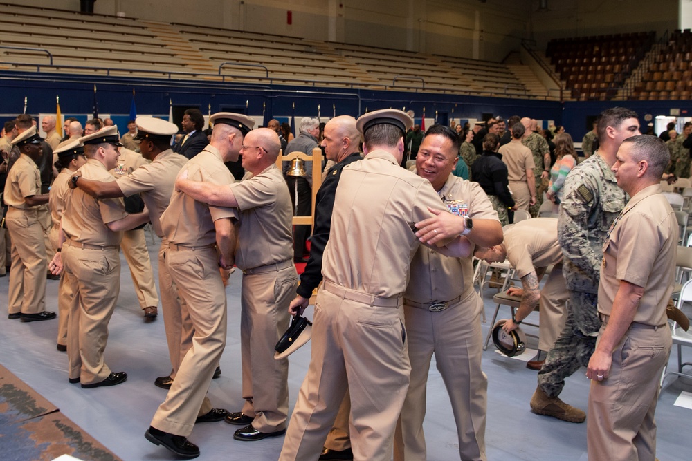 Naval Base Kitsap-Bremerton Holds Chief Pinning Ceremony